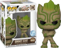 Funko Marvel actionfigur (Groot as Black Panther)