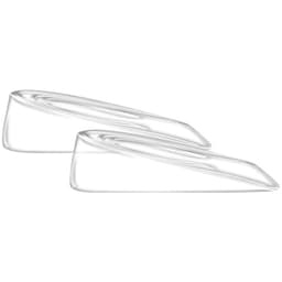 Male Model Silicone Invisible Heightening Insoles 1 Par Transparent In