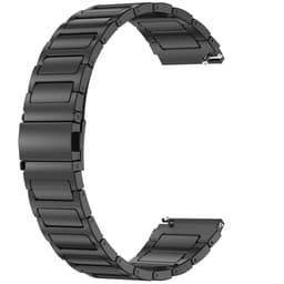 Klockarmband i rostfritt stål för Xiaomi Haylou RT2 LS10, 22mm Svart