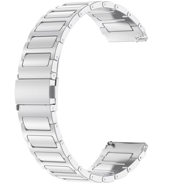Klockarmband i rostfritt stål för Xiaomi Haylou RT2 LS10, 22mm Silver