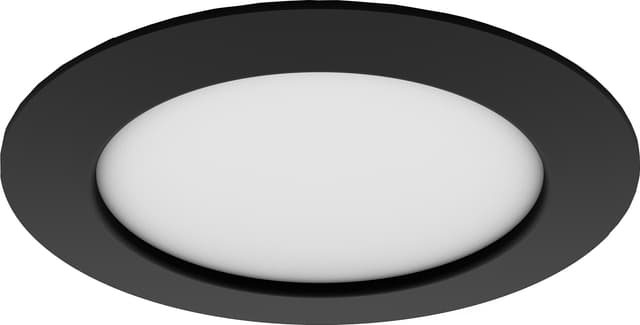 Philips Hue WCA Slim stor, innfelt LED-lampe (sort)