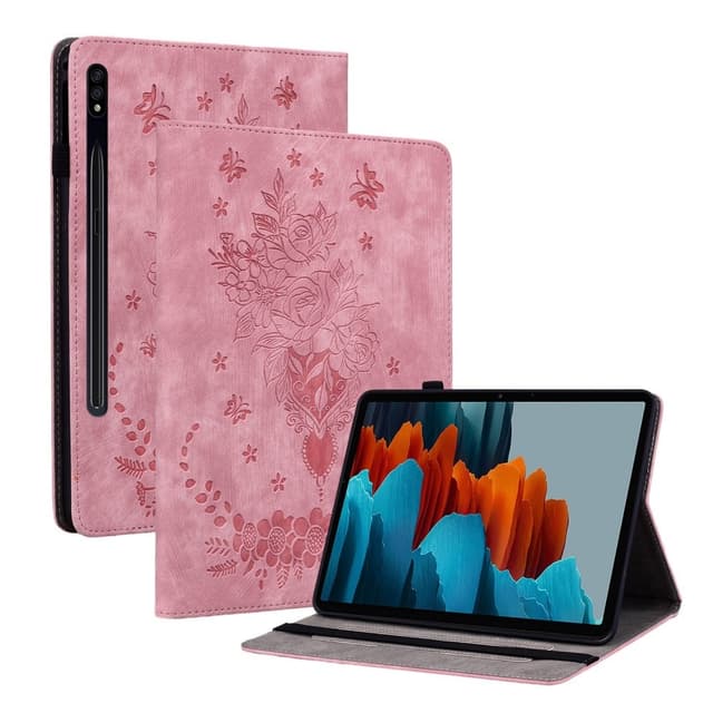 SKALO Samsung Tab S10 Plus Mandala Butterfly Fodral - Rosa