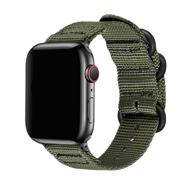 SKALO Nato-armband Nylon Apple Watch Ultra 49mm - Grön