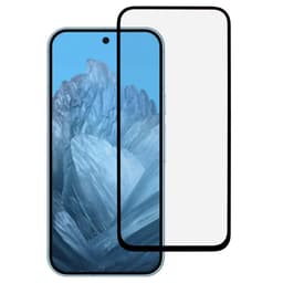 2-KPL SKALO Google Pixel 9/Pixel 9 Pro Koko Näytön Panssarilasi - Musta