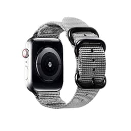 SKALO Nato-armbånd Nylon Apple Watch Series 7-9 41mm - Grå