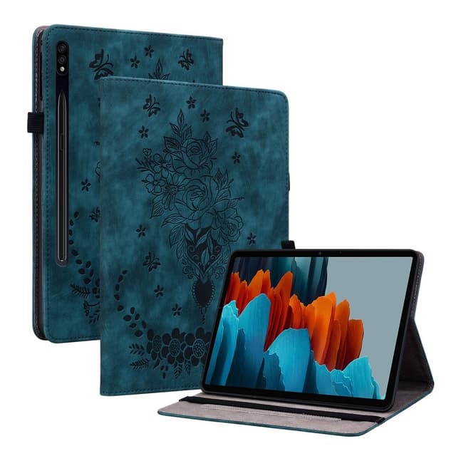 SKALO Samsung Tab S10 Plus Mandala Butterfly Fodral - Blå