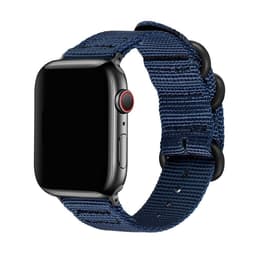 SKALO Nato-ranneke Nylon Apple Watch Ultra 2 49mm - Sininen