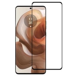 2-PAK SKALO Motorola Edge 50 Ultra FULL-FIT Hærdet Glas Skærmbeskyttelse - Sort