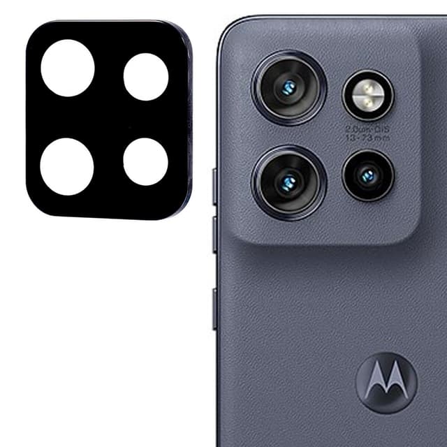 2-KPL SKALO Motorola Edge 50 Neo 5G 3D -panssarilasit kameroille - Musta