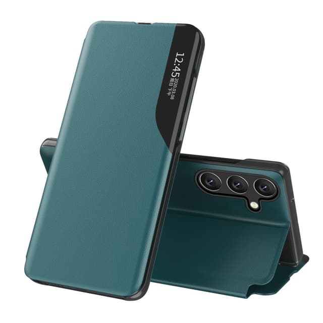 SKALO Samsung A16 Clear View Window Cover - Grøn