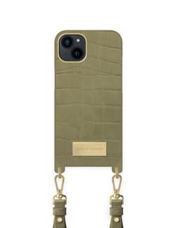 Atelier Necklace iPhone 13 Sage Croco