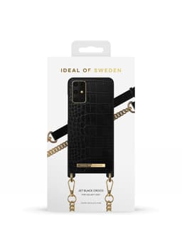Necklace Case Galaxy S20 Plus Jet Black Croco