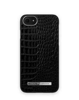 Atelier Case iPhone 8/7/6/6S/SE Neo Noir Croc Slvr