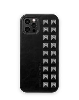 Statement Case iPhone 12/12P Dawn Black Studs
