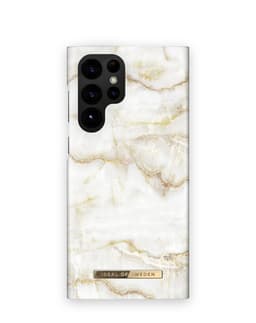 Printed Case Galaxy S22 Ultra Golden Pearl Marble