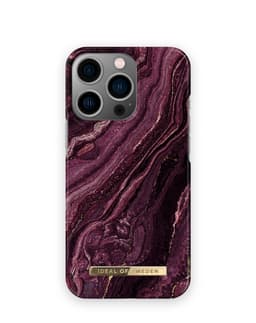 Printed Case iPhone 13 Pro Golden Plum