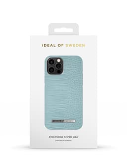 Atelier Case iPhone 12 PRO MAX Soft Blue Croco