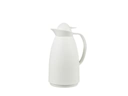 Termokanne 1ltr hvit plast Fun