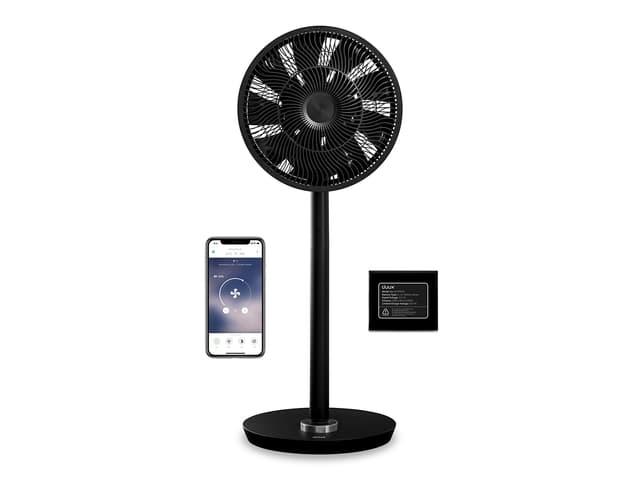 Duux Whisper Flex Stand fan w. Battery pack Black
