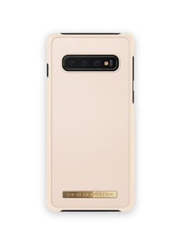 Saffiano Case Galaxy S10 Beige