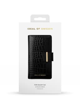 Cora Phone Wallet Galaxy S22 Plus Jet Black Croco
