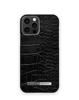 Atelier Case iPhone 12 / 12 Pro Neo Noir Croco Silver