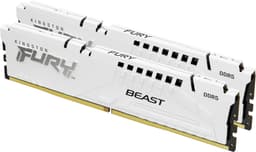 Kingston FURY Beast 64GB DDR5 RAM 6000MT/s CL36 (hvit)