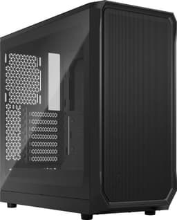 Fractal Focus 2 Black TG Clear Tint datorchassi