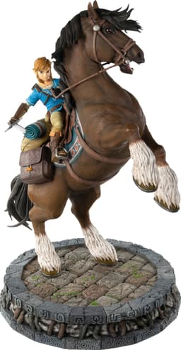 First 4 Figures Zelda: Breath of the Wild figur (Link on Horseback)