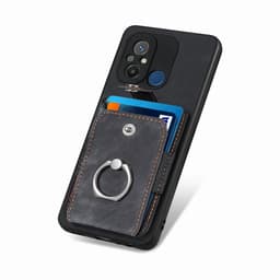 Beskyttende telefonveske i PU-skinn til Redmi Redmi Note 13 4G