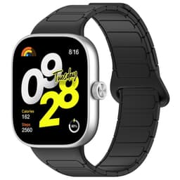 Urrem til Xiaomi Redmi Watch 4/Mi Band 8 Pro/9 Pro Hvid+orange