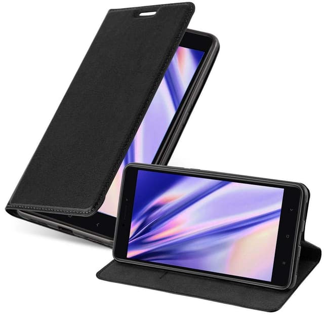 Xiaomi Mi MAX 2 Suojakuori Lompakkokotelo (Musta)