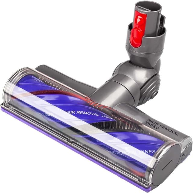 Trasselfritt munstycke med anti-tangle borsthuvud kompatibelt med Dyson V7, V8, V10, V11, V15, SV10, SV11, SV12, SV14
