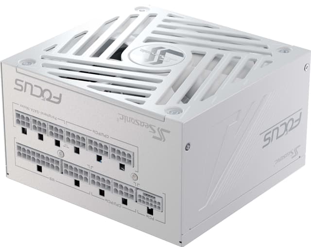 Seasonic FOCUS GX-1000 (ATX 3.1) WHITE 1000W nätaggregat