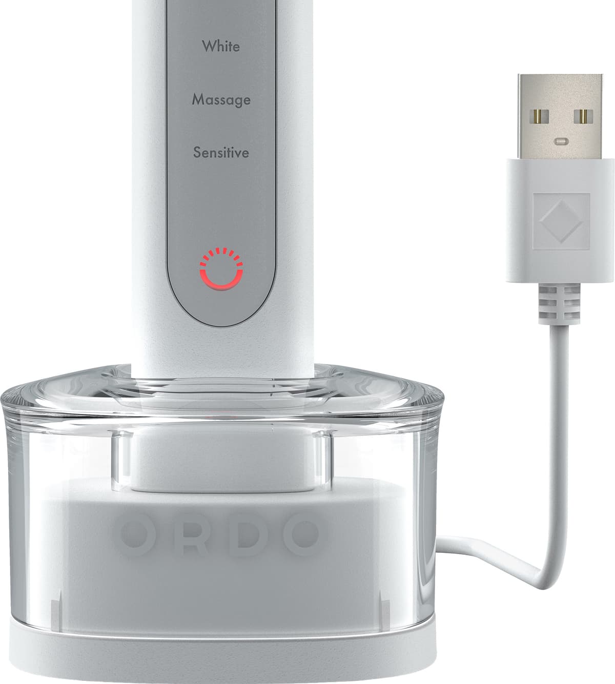 Ordo Sonic+ eltandborste 32372 (vit) - Elgiganten