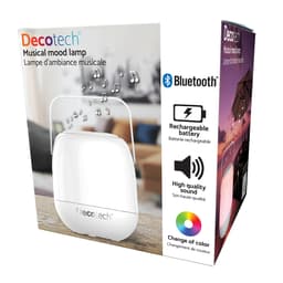 Decotech Fargerik Luminøs Bærbar Høyttaler