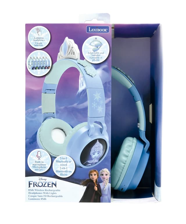 Frozen 2 i 1 Bluetoothoch Trådbundna Hörlurar