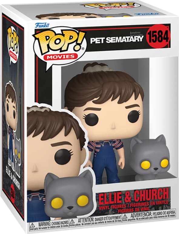 Funko POP Pet Sematary actionfigur (Ellie & Church)