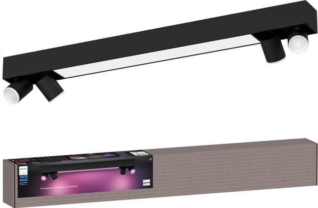 Philips Hue Centris Special Form V2 4-punktslampa 40W (svart)