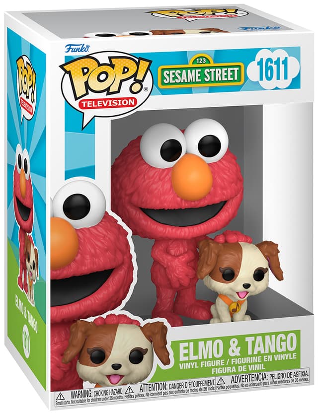 Funko POP SS actionfigur (S3 Elmo & Tango)