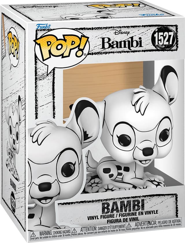 Funko POP Sketched actionfigur (Bambi)