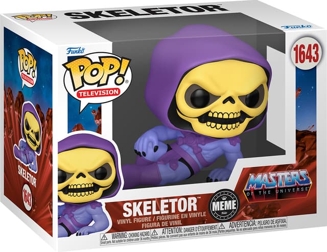 Funko POP! Masters of the Universe Skeletor figur (Meme)