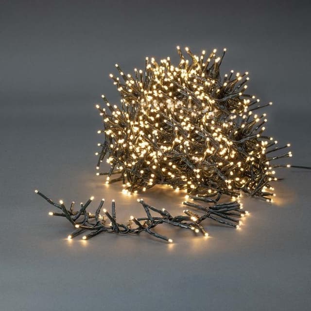 Nedis Julebelysning | Klynge | 1512 LED's | Varm Hvit | 11.00 m | Lyseffekter: 7 | Innendørs eller utendørs | Nettstrøm drevet