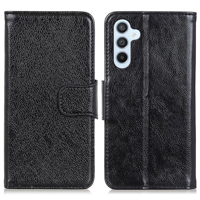 Til Samsung Galaxy A16 Lommebok-deksel Teksturert Split - Svart