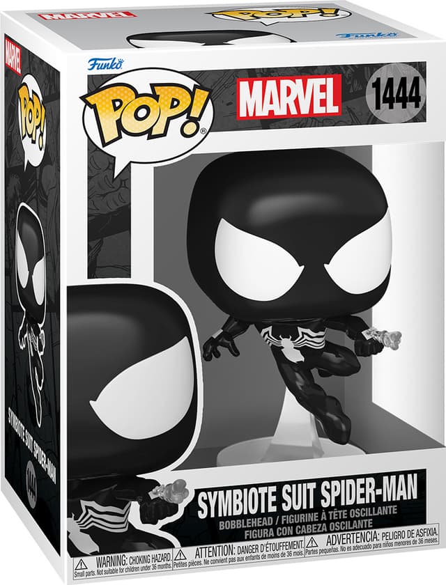 Funko Marvel actionfigur (Symbiote Suit Spiderman)