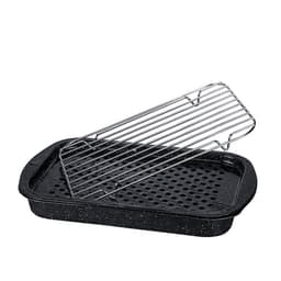 Granite Ware Langpanne med rist og stekeplate