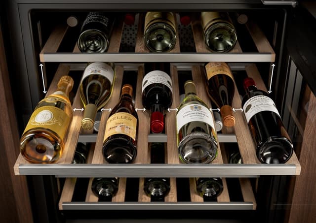 Premiumklassade hyllor. Perfekt synbarhet