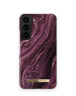 Printed Case Galaxy S22 Golden Plum