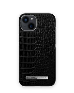 Atelier Case iPhone 13 NeoNoirCrocSilvr