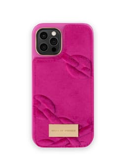 Atelier Case iPhone 12/12P Velour Hyper Pink